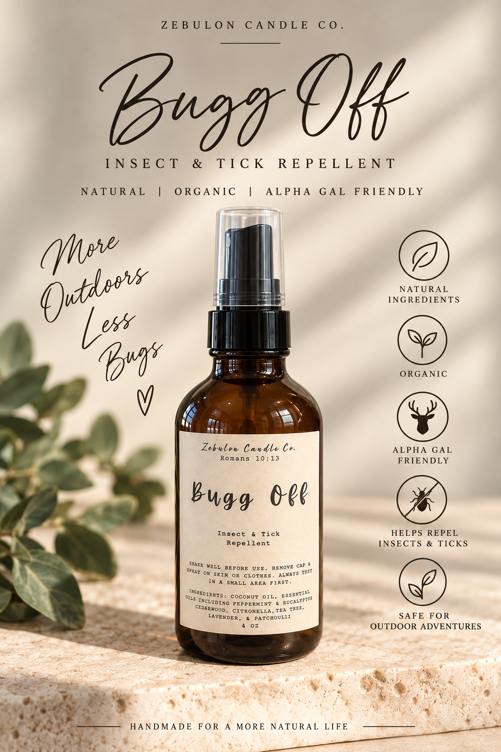 Bugg Off Insect & Tick Repellent
